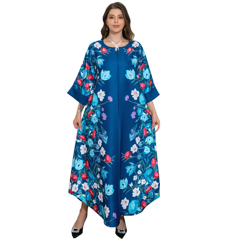 KTX-8130037350616 2024 Latest Netflix Style Popular Fashion Temperament Women's Clothing Kaftan