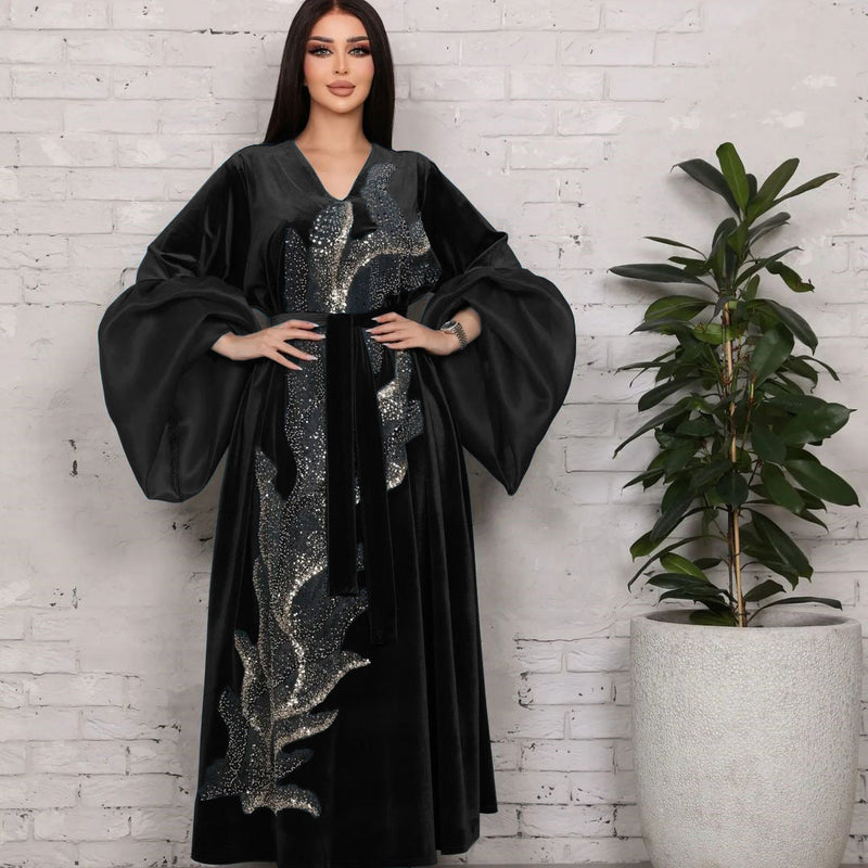 KTX-8129433370840 1016 Latest Netflix Style Popular Fashion Temperament Women's Clothing Kaftan