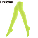 Findcool جوارب ضغط احترافية فوق الركبة عالية طويلة أنبوب المرأة ماراثون الجري اللياقة البدنية ركوب الرقص جوارب رياضية