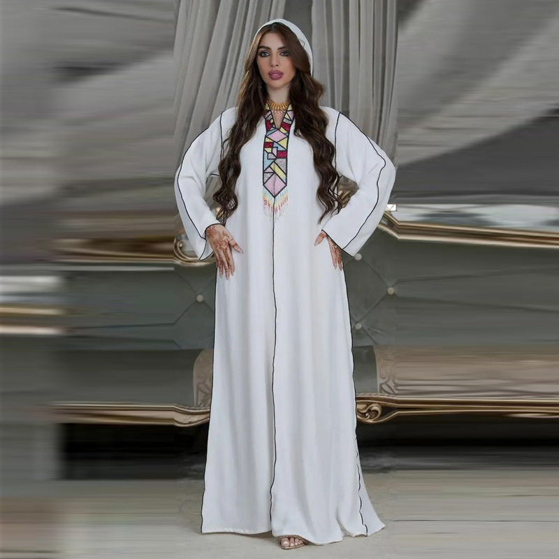 KTX-8129435140312 1034 Latest Netflix Style Popular Fashion Temperament Women's Clothing Kaftan