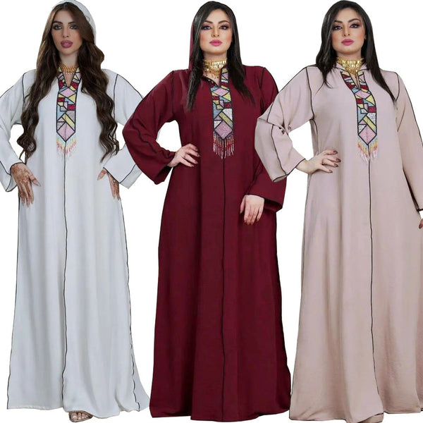 KTX-8129435140312 1034 Latest Netflix Style Popular Fashion Temperament Women's Clothing Kaftan