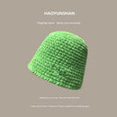 2022 green baseball caps men's autumn and winter warm avocado green wool caps fisherman hats women's				 							        							Dark green avocado green a variety of hat types to choose from couples