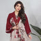 KTX-8130028142808 1092 Latest Netflix Style Popular Fashion Temperament Women's Clothing Kaftan