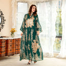 KTX-8129424621784 KT-12-28-1005 Latest Netflix Style Popular Fashion Temperament Women's Clothing Kaftan