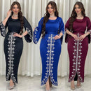 KTX-8129432486104 1007 Latest Netflix Style Popular Fashion Temperament Women's Clothing Kaftan