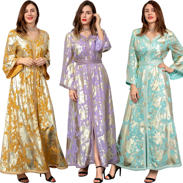 KTX-8130038202584 2024 Latest Netflix Style Popular Fashion Temperament Women's Clothing Kaftan