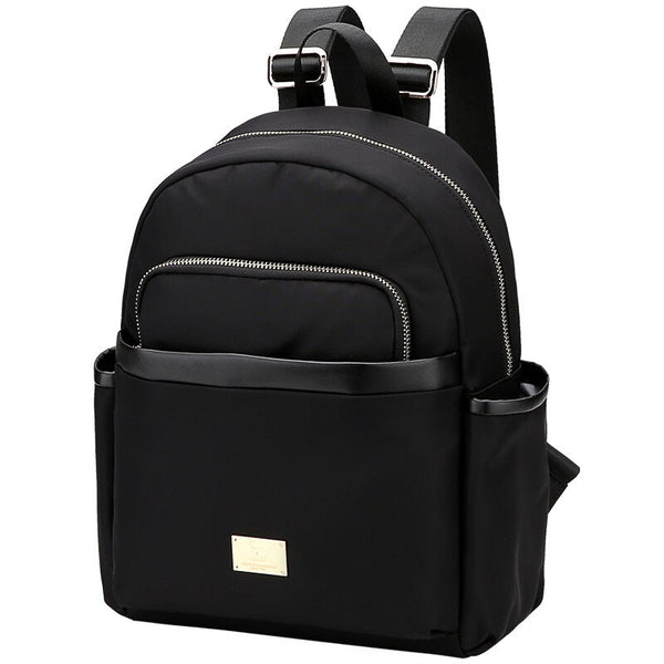 Oiwas Fashionable Woman Travel Backpack - Black