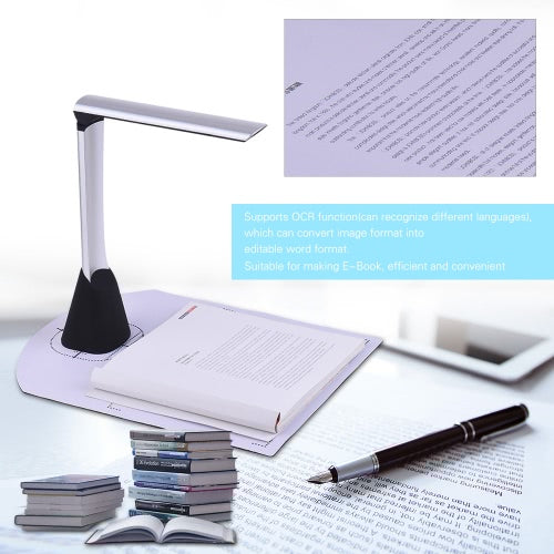 Portable High Speed USB Book Image Document Camera Scanner