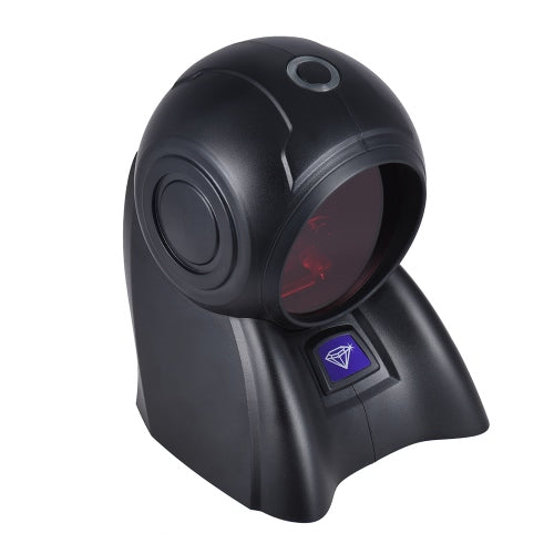 Omni-directional 20 Lines 1D USB Orbit Barcode Scanner Reader Auto Scanning 1800t/s Speed 30° Adjustable Head