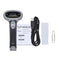 2.4GHz Wireless USB Wired 1D Barcode Scanner Auto/Manual Scanning CCD Red Light Screen PC Computer Bar Code Reader 2000dpi 260t/s Intermal Memory Up to 2500