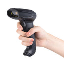 2.4G Wireless Handheld Barcode Bar Code Scanner Reader with Receiver USB2.0 Cable for Supermarket Library   Express Company Retail Store Warehouse