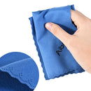 Aibecy Multipurpose Microfiber Cleaning Cloth Adopt for Microsuede for Glass Stationery Office Supplies Camera Lenses Phone Tablets Flat Screen TV Pack of 1 Blue