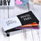 Simple Black&White Canvas Pencil Bag Case Zippered Large Capacity School Stationery Office Supplies Gift for Students