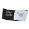 Simple Black&White Canvas Pencil Bag Case Zippered Large Capacity School Stationery Office Supplies Gift for Students