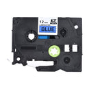 Laminated Label Tape Black on Red Compatible for Brother P-touch Label Printer PT-1010/PT-2100/PT-18R/PT-E200/PT-9500 9mm * 8m