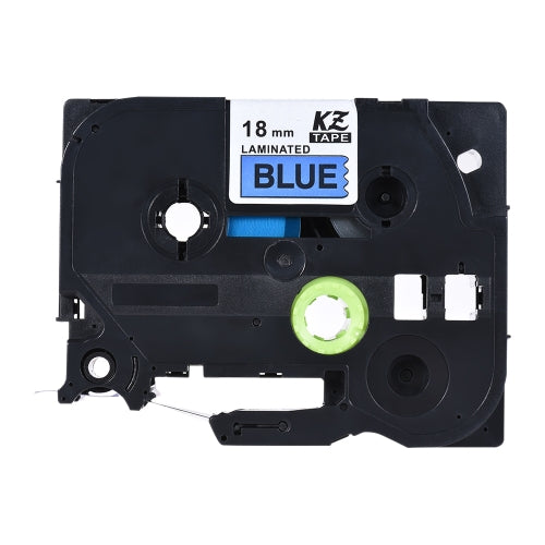 Laminated Label Tape Black on Red Compatible for Brother P-touch Label Printer PT-1010/PT-2100/PT-18R/PT-E200/PT-9500 9mm * 8m