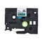 Laminated Label Tape Black on Red Compatible for Brother P-touch Label Printer PT-1010/PT-2100/PT-18R/PT-E200/PT-9500 9mm * 8m