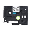 Laminated Label Tape Black on Red Compatible for Brother P-touch Label Printer PT-1010/PT-2100/PT-18R/PT-E200/PT-9500 9mm * 8m