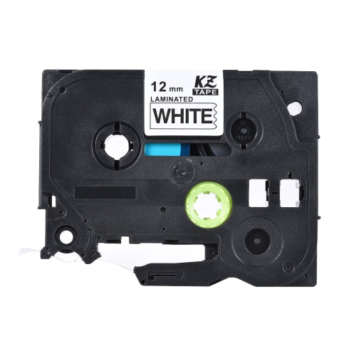 Laminated Label Tape Black on Red Compatible for Brother P-touch Label Printer PT-1010/PT-2100/PT-18R/PT-E200/PT-9500 9mm * 8m