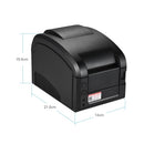 Gprinter GP-3120TL طابعة حرارية لاصقة ملصق باركود طابعة رسومية عالية السرعة عرض طباعة 23-80 مم للكمبيوتر USB POS