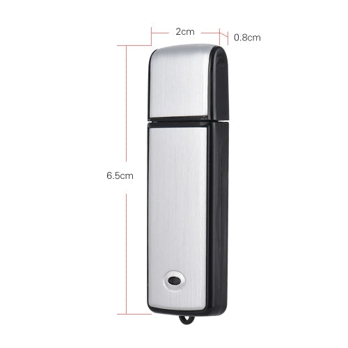 8GB USB Digital Audio Voice Recorder USB Disk Flash Drive Memory Stick 18 hours Recording Rechargeable for Office School