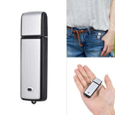 8GB USB Digital Audio Voice Recorder USB Disk Flash Drive Memory Stick 18 hours Recording Rechargeable for Office School