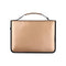 Slots Gold Pencil Bag Case Colored Pencil Organizer PU Leather Cosmetic Brush Pouch for Artists Student