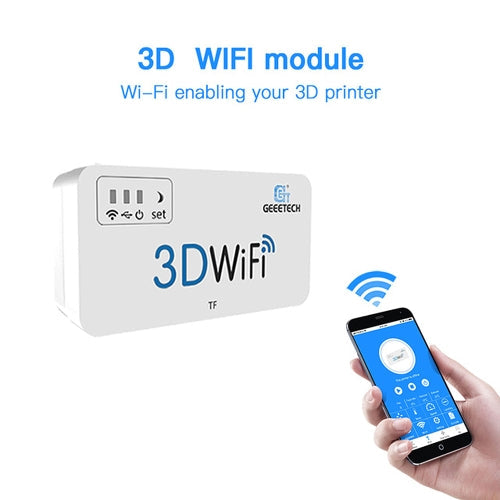 GEEETECH 3D WiFi Module 3D Printer Parts APP Control متوافق مع مجموعة متنوعة من الطابعات ثلاثية الأبعاد