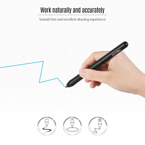 XP-PEN P01 Battery-free Passive Stylus Drawing Tablet Pressure Pen for XP-PEN Star 01/ 02/ 03/ 06/ 06C/ G430/ G540/ G640 Tablet