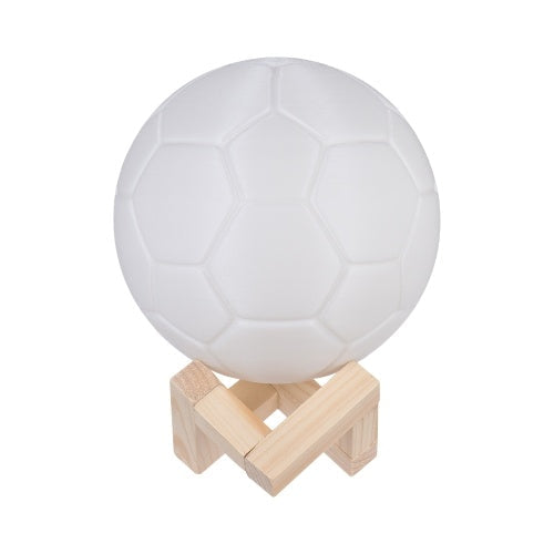 2018 World Cup Football Lamp 7-Color 3D Print Soccer LED Night Light Ball