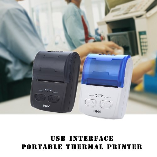 HOP-H200 Thermal Printer Receipt Machine Printing Support USB+BT Connection