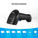 Aibecy WM3L 433MHz Wireless 1D 2D Auto Image Barcode Scanner يده QR Code PDF417 قارئ الباركود 200m/656ft Range 1300t/s سرعة سريعة مع مهد للدفع عبر الهاتف المحمول متجر سوبر ماركت مستودع