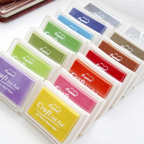 Colorful Craft Ink Pad Stamps Rubber Stamp Pad