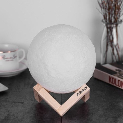 Aibecy Moon Lamp 3D Print LED Night Light