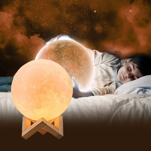 Aibecy Moon Lamp 3D Print LED Night Light