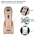 Handhold 433MHz Wireless 1D 2D Image Barcode Scanner