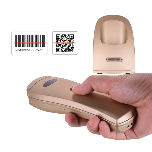 Handhold 433MHz Wireless 1D 2D Image Barcode Scanner