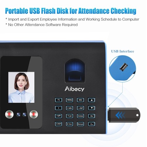 Aibecy E6 Intelligent Attendance Machine