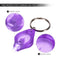 10Pcs Mini Portable UV LED Light Flashlight Keychain