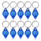 10Pcs Mini Portable UV LED Light Flashlight Keychain