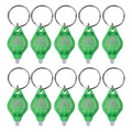 10Pcs Mini Portable UV LED Light Flashlight Keychain