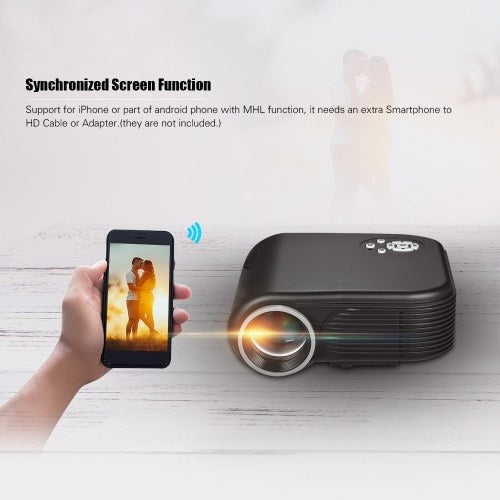 Portable LED Mini Movie Projector