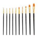 50 PCS Nylon Hair Paint Brushes Set