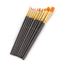 50 PCS Nylon Hair Paint Brushes Set