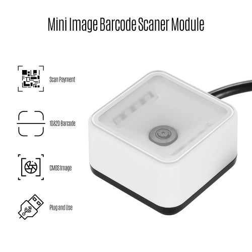 EP7000 Mini 1D/2D/QR Barcode Scanner