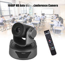 Aibecy Video Conference Camera Webcam 10X Optional Zoom Full HD 1080P Cam 52 Degree Wide Viewing Auto Focus with USB2.0 Remote Control for Business Meetings Rooms Recording Training