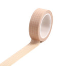 15mm×10m Grid Printed Pattern Pure Color Washi Tape Sticky Adhesive Paper