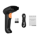 Aibecy Handheld Barcode Scanner USB 2.4G Wireless 1D 2D QR Code Scanner BT Reader CMOS Image Office Electronic Scanning Supplies