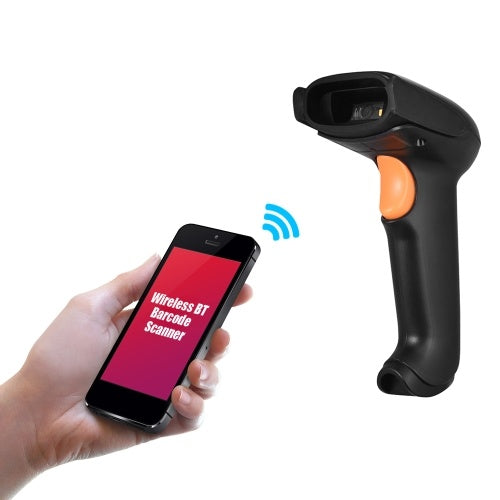 Aibecy Handheld Barcode Scanner USB 2.4G Wireless 1D 2D QR Code Scanner BT Reader CMOS Image Office Electronic Scanning Supplies