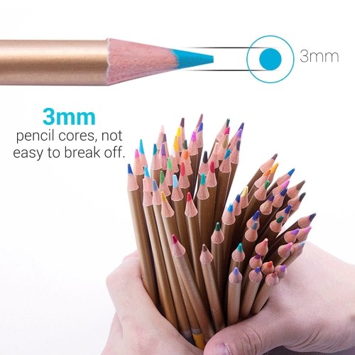 Professional 72 Colored Pencils Set